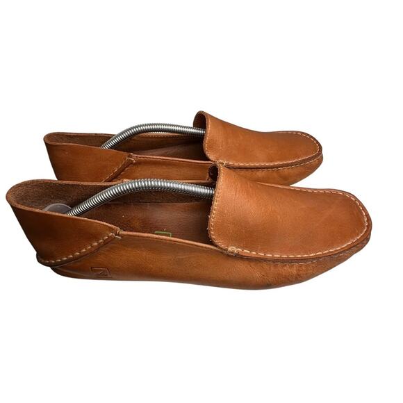 Sperry Wave Driver Mens 11 M Brown Leather Venetian Slip-On Loafer Shoes Preppy - Picture 12 of 16